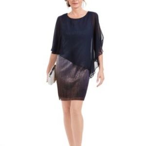 Connected Apparel Dusty Lavender Cocktail Dress